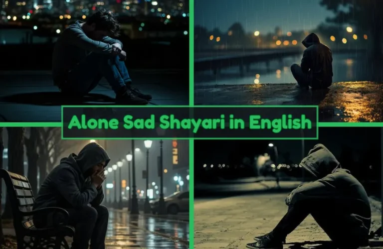 Alone Sad Shayari in English