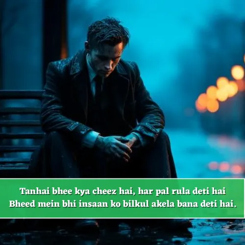 Alone Sad shayari in English For Life Alone Sad shayari in English For Life