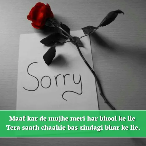 Feeling Sorry Shayari in English Feeling Sorry Shayari in English