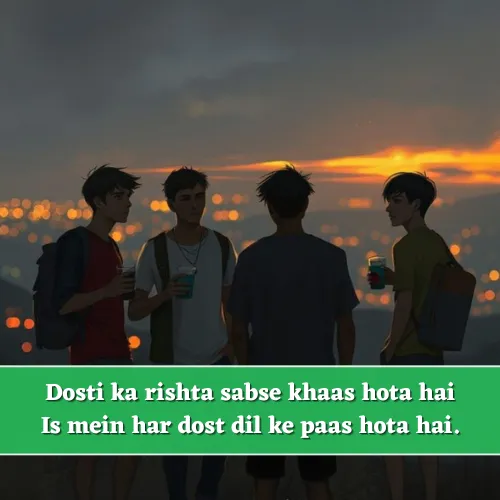 Friendship Shayari in English and Hindi Friendship Shayari in English and Hindi