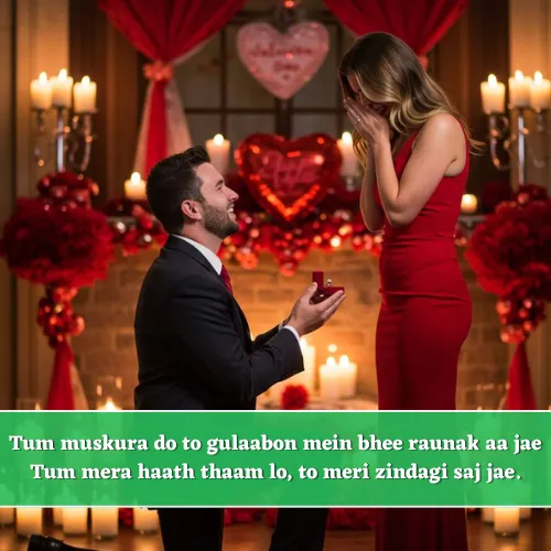 Girl Propose Shayari in English Girl Propose Shayari in English