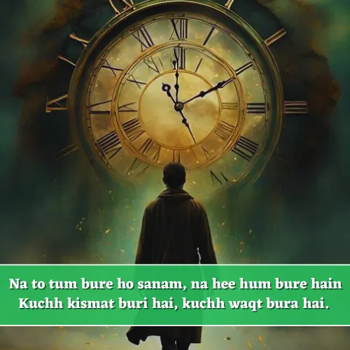 Bura Waqt Shayari in English Bura Waqt Shayari in English
