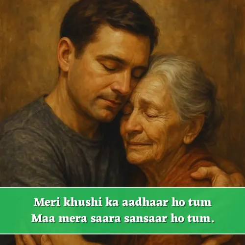 Maa Shayari in English 2 Line Maa Shayari in English 2 Line