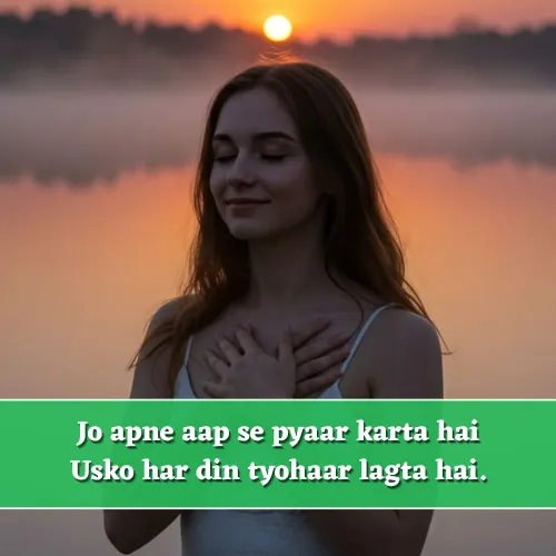 Self Love Shayari in English 2 Line Self Love Shayari in English 2 Line