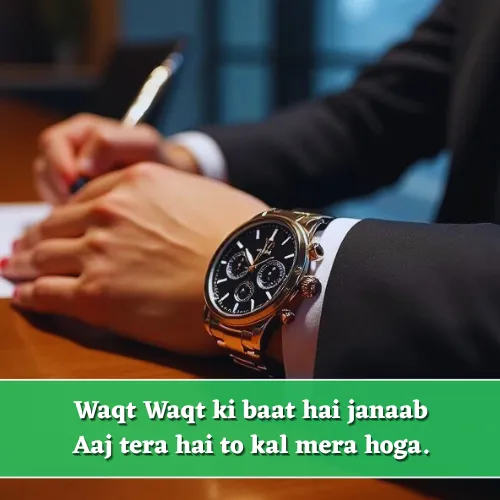 Waqt Shayari in English Attitude Waqt Shayari in English Attitude